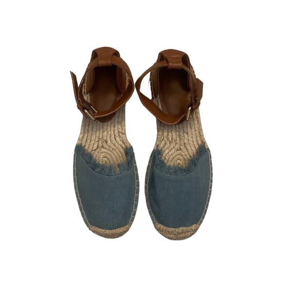 NWOT Denim Espadrilles Size 10 blue jean - Picture 3 of 8